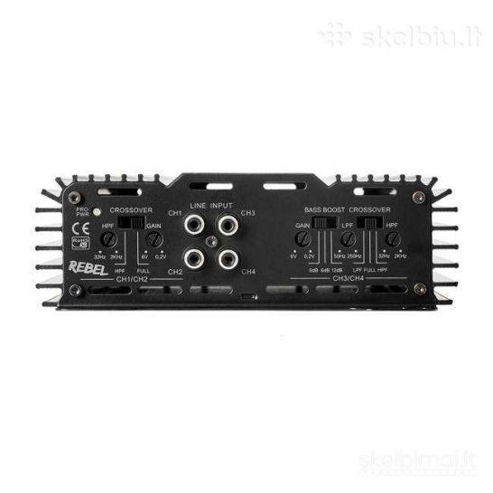 BASS HABIT REBEL RA800W garso stiprintuvas