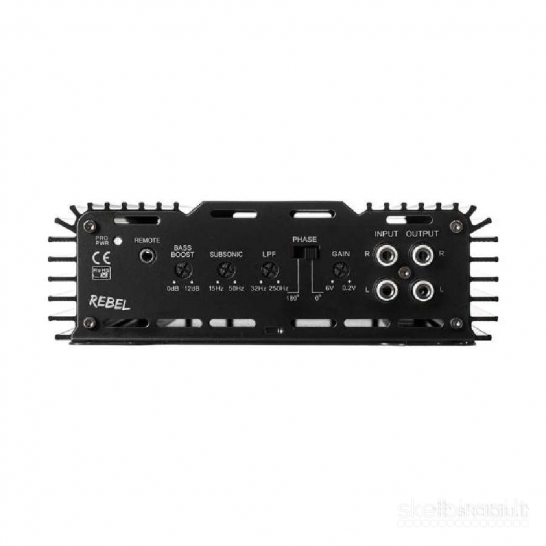 BASS HABIT REBEL RA2000W garso stiprintuvas