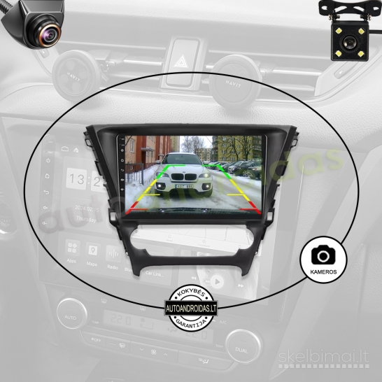 TOYOTA AVENSIS 3 2015-18 Android multimedia navigacija Carplay
