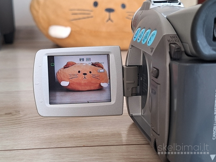 Canon mini DV kamera labai geros būklės