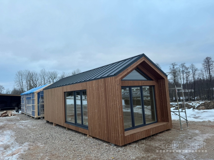 Moduliniai karkasiniai nameliai – greita statyba, kokybė ir komfortas