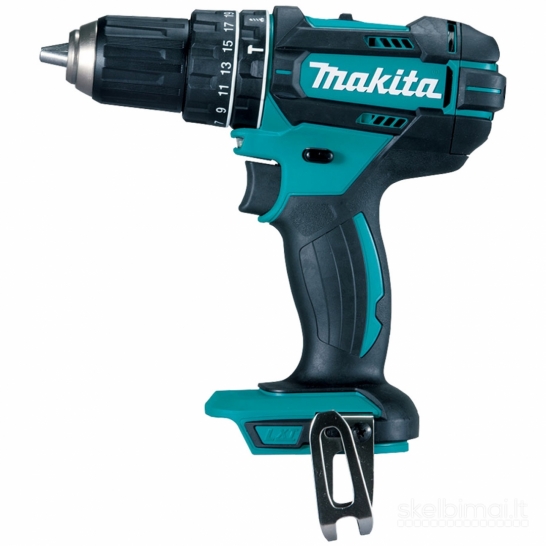Naujas Makita DHP482 suktuvas su kalimo funkcija