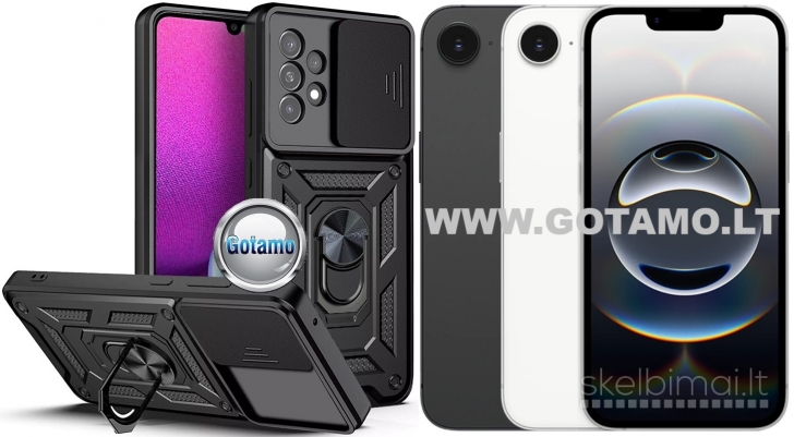 154 B-Ultra dėklas nugarėlė šarvai Apple iPhone 16e telefonui WWW.GOTAMO.LT