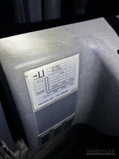 Elektrinis krautuvas JUNGHEINRICH, EA-5899, SH-4-0980