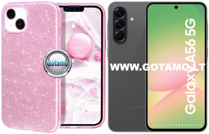 158 iLLumi-Neo dėklai nugarėlės Samsung Galaxy A56 telefonui WWW.GOTAMO.LT
