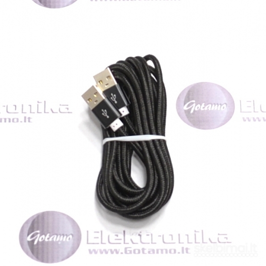 USB 2.0 į USB 2.0 laidas 3 metrai WWW.GOTAMO.LT