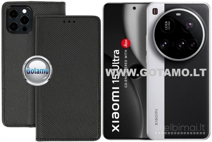 160 Re-Grid magnetiniai dėklai Xiaomi 15 Ultra telefonui WWW.GOTAMO.LT