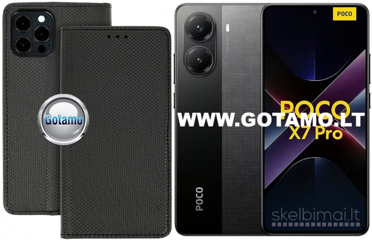 161 Re-Grid magnetiniai dėklai Xiaomi Poco X7 Pro telefonui WWW.GOTAMO.LT