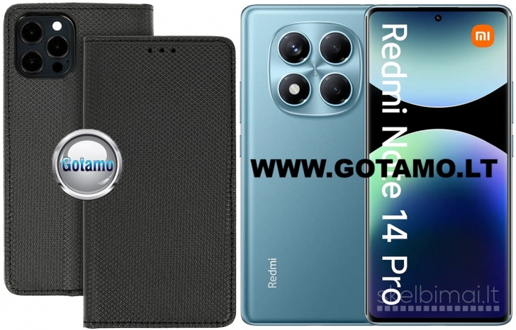 163 Re-Grid dėklai Xiaomi Redmi Note 14 Pro 4G telefonui WWW.GOTAMO.LT
