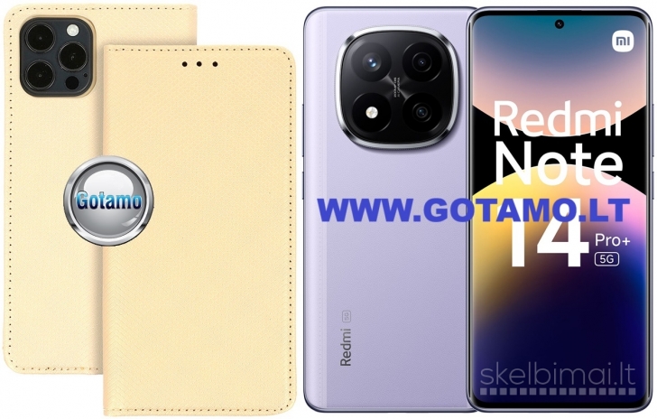 165 Re-Grid magnetiniai dėklai Xiaomi Redmi Note 14 Pro Plus 5G telefonui