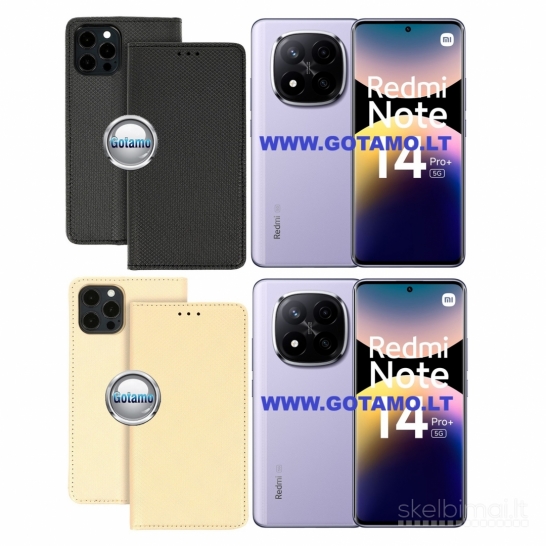 165 Re-Grid magnetiniai dėklai Xiaomi Redmi Note 14 Pro Plus 5G telefonui