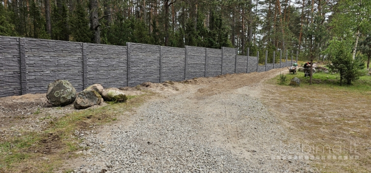 BETONINĖ TVORA DVIPUSĖ