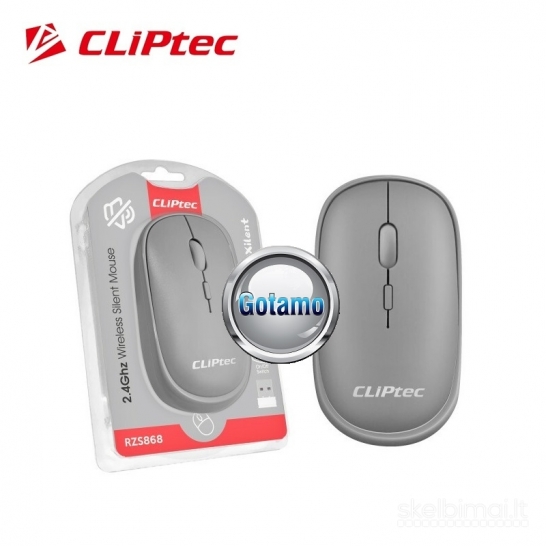 166 Begarsės bevielės pelės Cliptec Xilent WWW.GOTAMO.LT