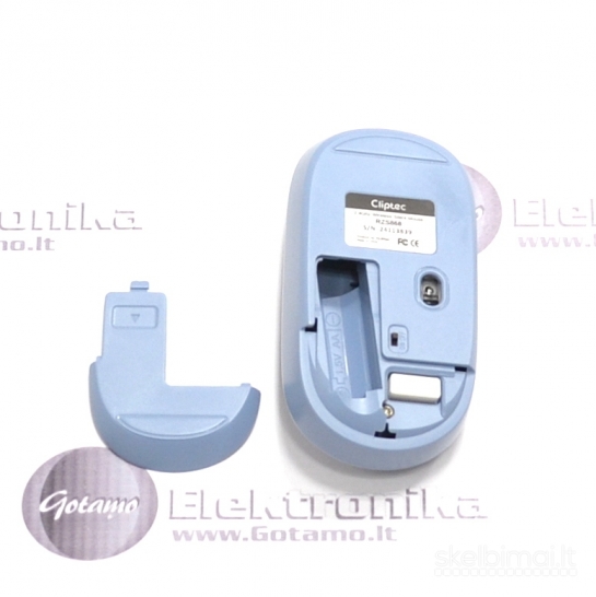 166 Begarsės bevielės pelės Cliptec Xilent WWW.GOTAMO.LT