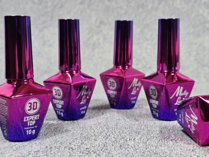 Gelinio lako topas 3D Expert Top Molly Lac