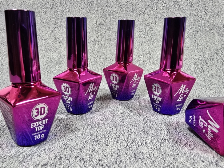 Gelinio lako topas 3D Expert Top Molly Lac