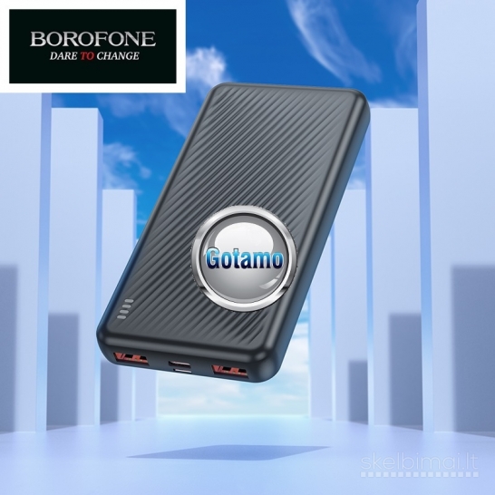 168 10000mAh 22.5W Charge Borofone išorinės baterijos (Power Bank)