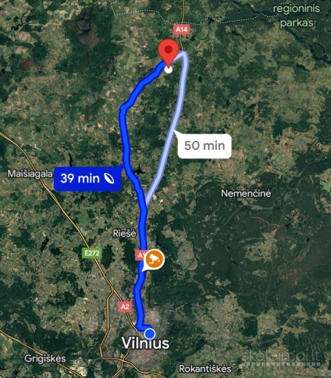 20 ha gamtos oazė