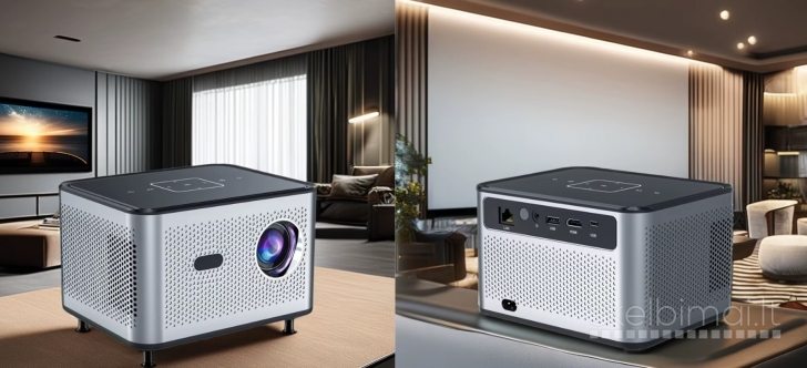 NAUJAS! 4K PROJEKTORIUS+TV-IMTUVAS+VIRŠ 2000 GOOGLE TV KANALŲ NEMOKAMAI