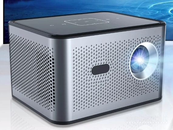 NAUJAS! 4K PROJEKTORIUS+TV-IMTUVAS+VIRŠ 2000 GOOGLE TV KANALŲ NEMOKAMAI