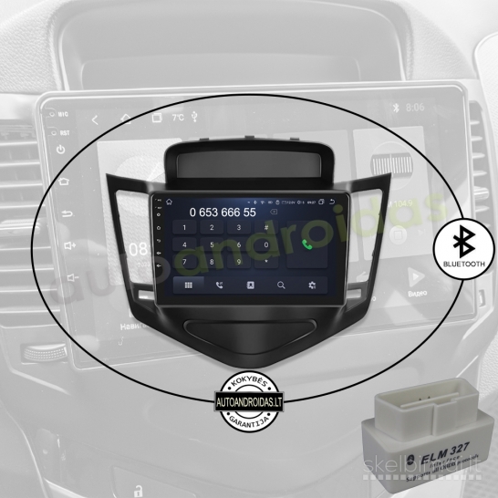 CHEVROLET CRUZE 2008-14 Android multimedia Carplay navigacija