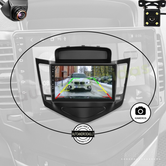 CHEVROLET CRUZE 2008-14 Android multimedia Carplay navigacija
