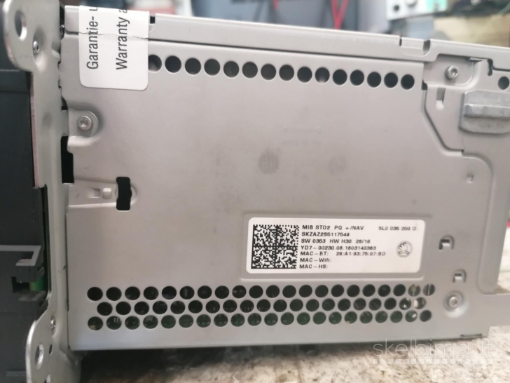 Skoda / VW MIB STD2 PQ+/NAV UNIT 5L0035200D