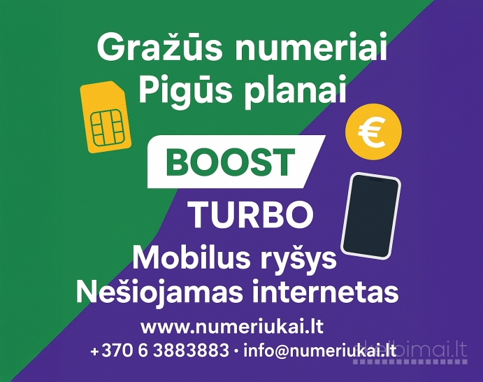 Gražūs telefono numeriai – 10000+ vienoje vietoje!