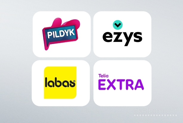 Parduodamos Labas, Ežys, Pildyk AKTYVUOTOS SIM KORTELĖS BE REGISTRACIJOS