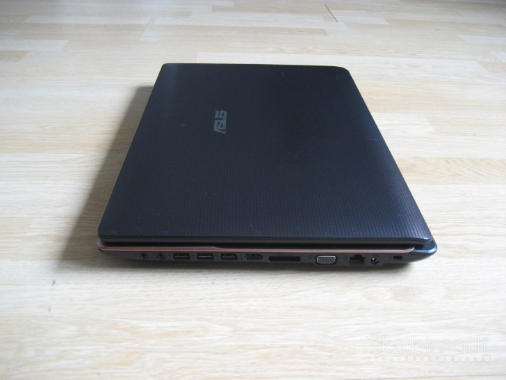 Puikus 17.3 Asus K73E i5/ 128GB+1000GB/ 8GB/ 3 val