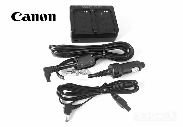 Canon mini Dv kameros / baterijų kroviklis cg-560