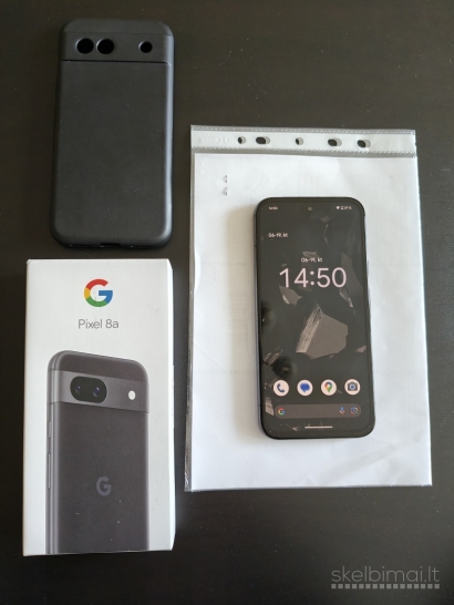 Naujas Google Pixel 8a 128gb su 2 metų garantija