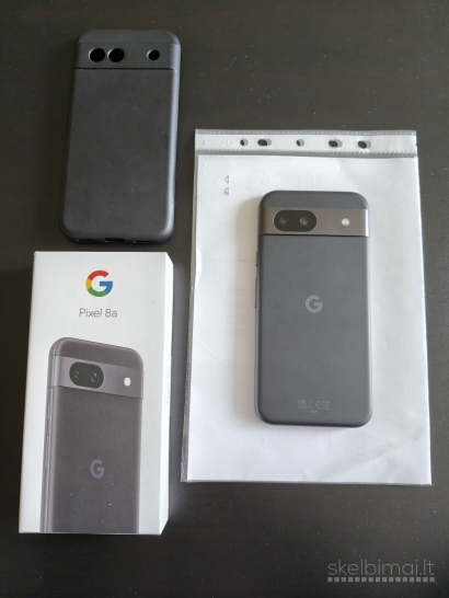 Naujas Google Pixel 8a 128gb su 2 metų garantija