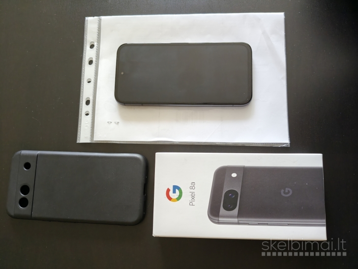 Naujas Google Pixel 8a 128gb su 2 metų garantija