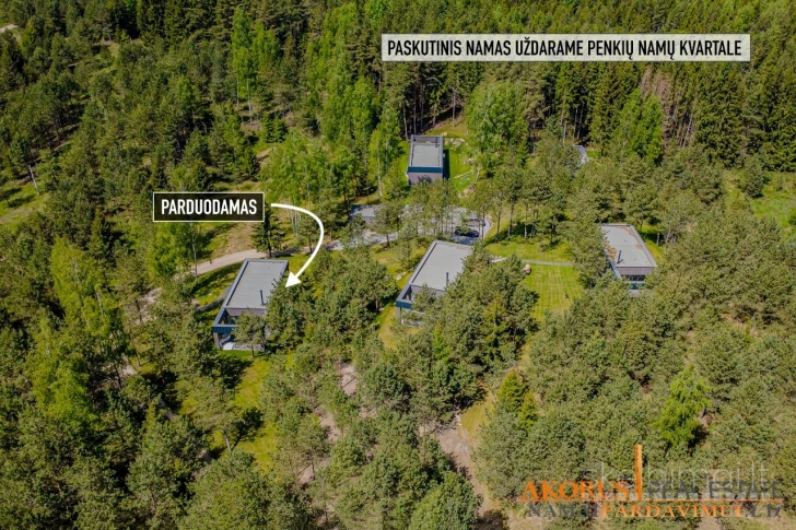 namaipardavimui.lt - Naujas, įrengtas namas privačioje gyvenvietėje miške