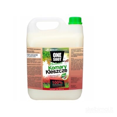 Priemonė nuo uodų ir erkių ONE SHOT 5l (paruoštas naudojimui)