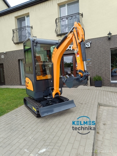 Mini Ekskavatorius Enzo Ht-18 Kubota variklis