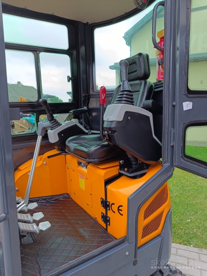 Mini Ekskavatorius Enzo Ht-18 Kubota variklis