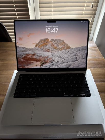 Apple M1 Pro 16gb RAM 1tb SSD + Garantija