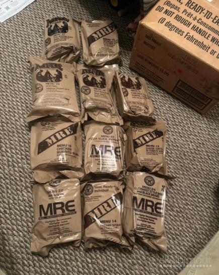 Amerikiečių sausas davinys (MRE)