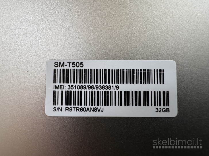 Parduodamos dvi Samsung Galaxy Tab A7 planšetės