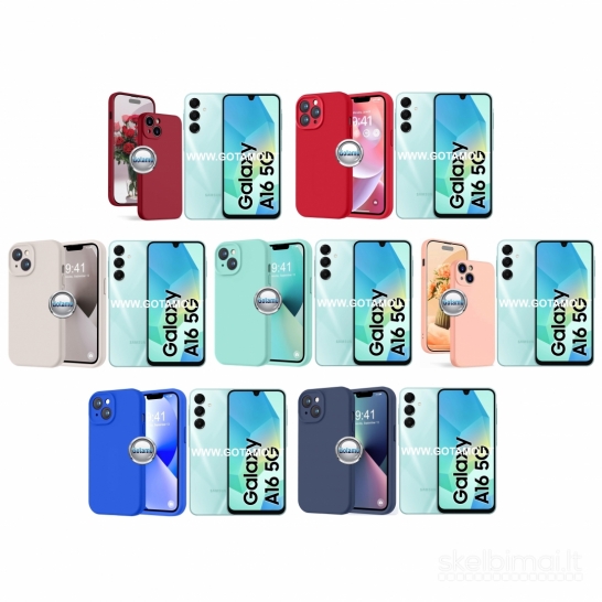 172 B-Soft Plus dėklai nugarėlės Samsung Galaxy A16 telefonui WWW.GOTAMO.LT
