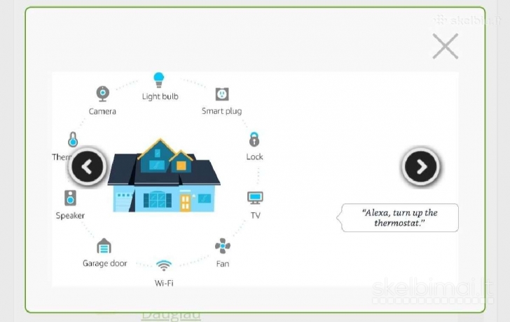 Ismanus valdiklis ECHO dot 4 alexa