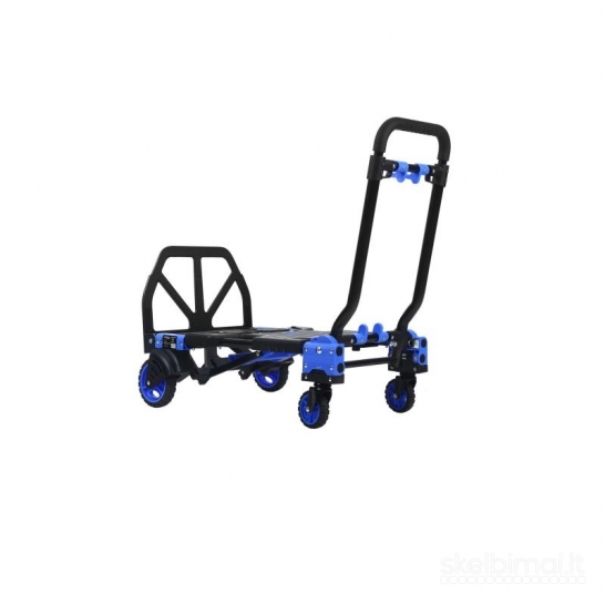 Sulankstomas 2in1 vežimėlis 150 kg Kraft&Dele KD3094