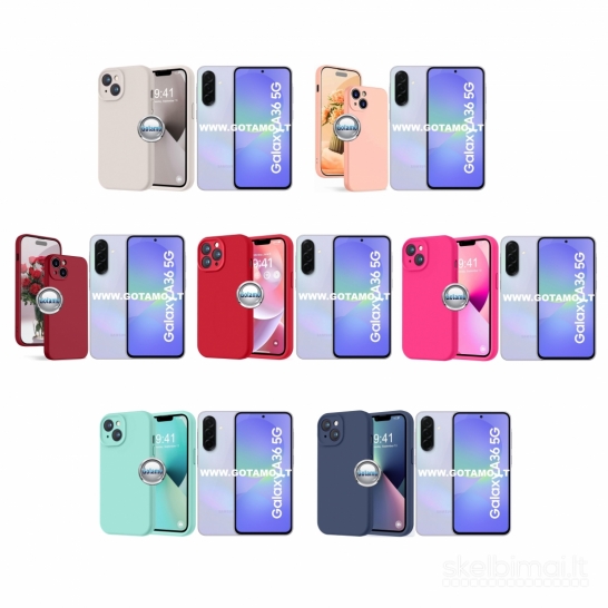 174 B-Soft Plus dėklai nugarėlės Samsung Galaxy A36 telefonui WWW.GOTAMO.LT