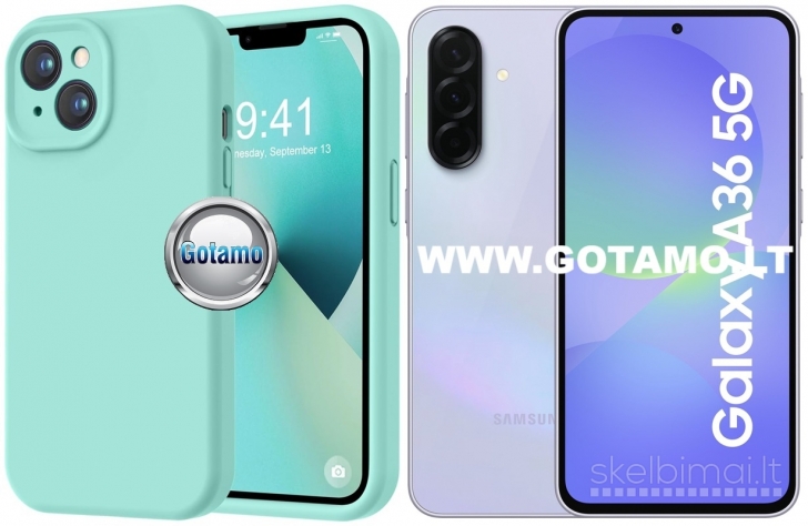 174 B-Soft Plus dėklai nugarėlės Samsung Galaxy A36 telefonui WWW.GOTAMO.LT