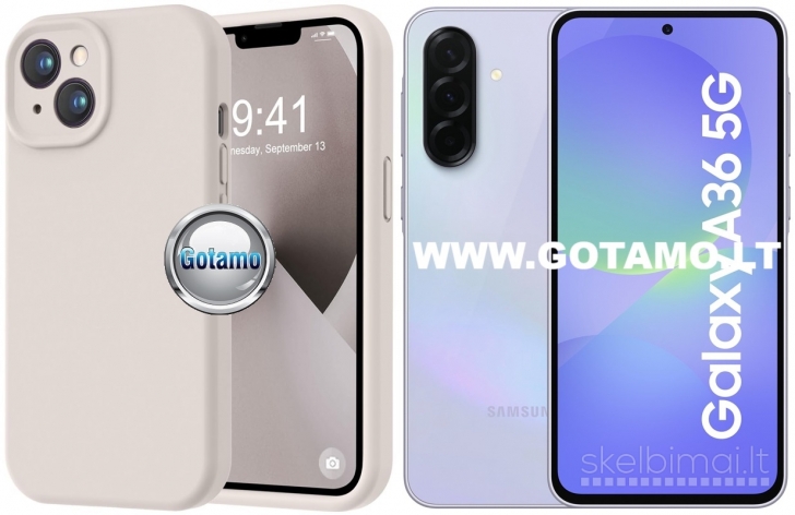 174 B-Soft Plus dėklai nugarėlės Samsung Galaxy A36 telefonui WWW.GOTAMO.LT