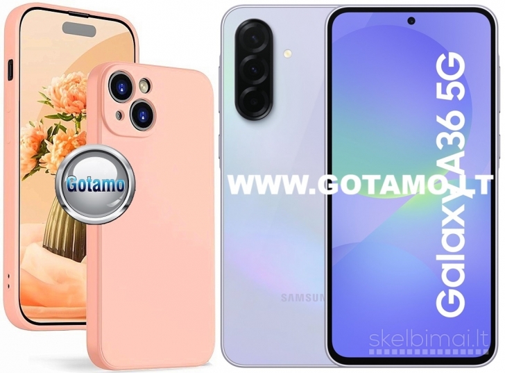 174 B-Soft Plus dėklai nugarėlės Samsung Galaxy A36 telefonui WWW.GOTAMO.LT