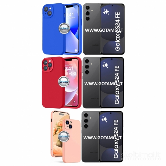 177 B-Soft Plus dėklai nugarėlės Samsung Galaxy S24 FE telefonui WWW.GOTAMO.LT