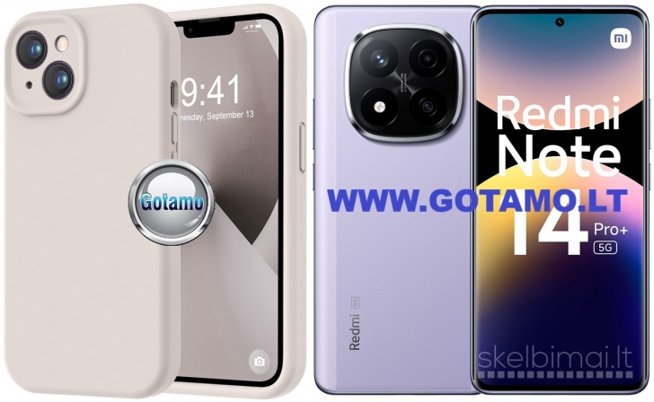 179 B-Soft Plus dėklai nugarėlės Xiaomi Redmi Note 14 Pro Plus 5G WWW.GOTAMO.LT
